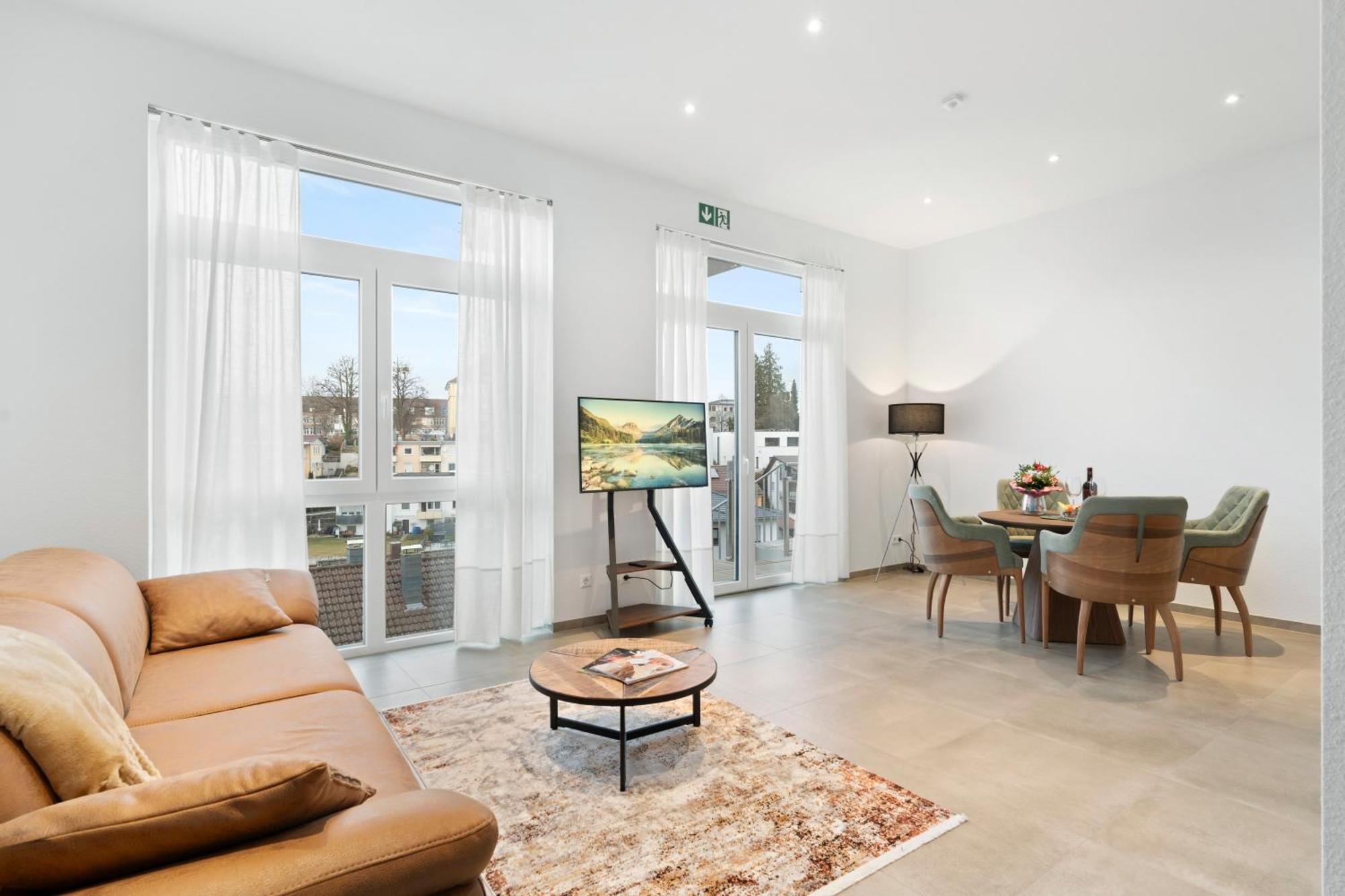 Premium Smartapart Julia Zentral Und Modern Mit Smarthome Tettnang Exterior foto